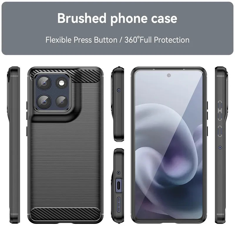 For Motorola Moto G86 Case Moto G86 Power Cover Soft Silicone Durable Bumper Protective Phone Cases For Motorola Moto G86 Funda