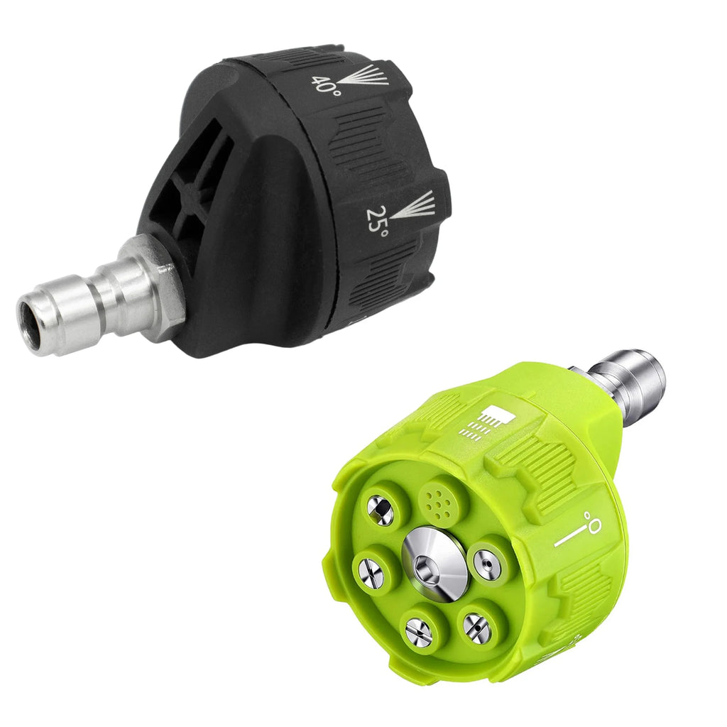 High Pressure Car Wash Nozzle 6 in 1 Multifunctional 14 Inch Design Suitable for 1/4 Inch Pressure Washer Machines