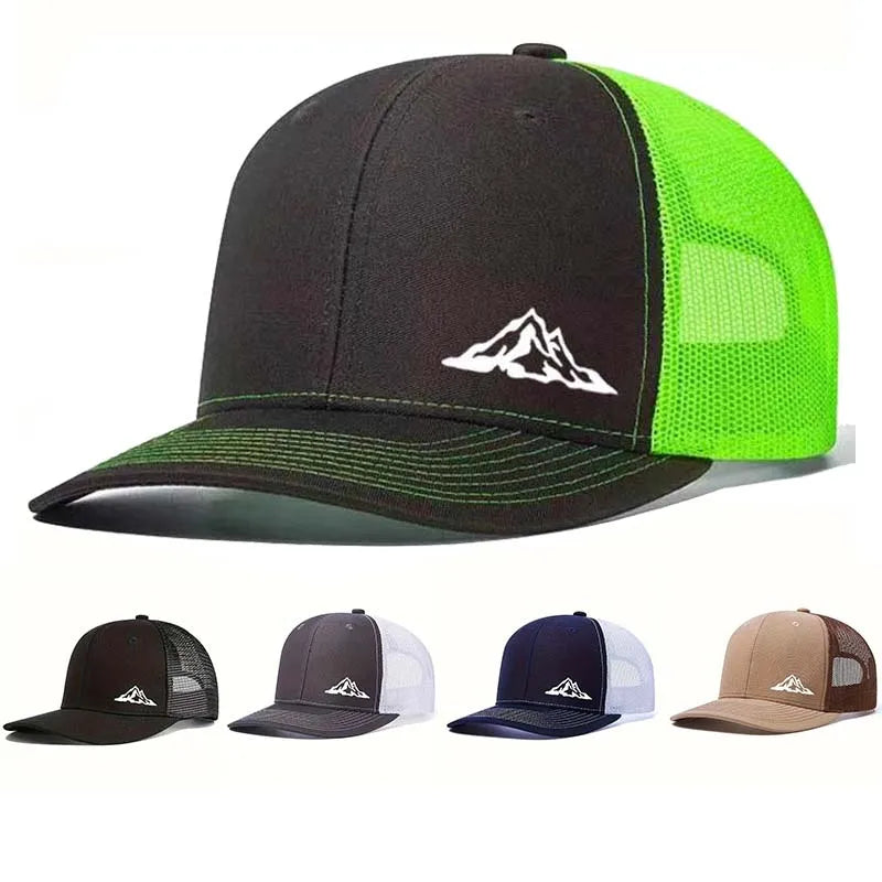 Summer Baseball Caps for MenS Women Luxury Unisex Cap Adjustable Snapback Hat HipHop Dad Hats Trucker Hat Gorras Para Hombres