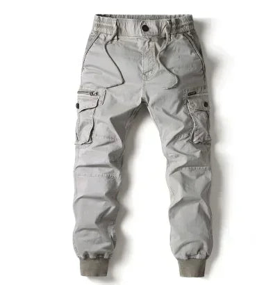 Men Military Tactical Pants Men Washed Overalls Men Beam Pants Male Streetwear Casual Cargo Pants for Men Trousers