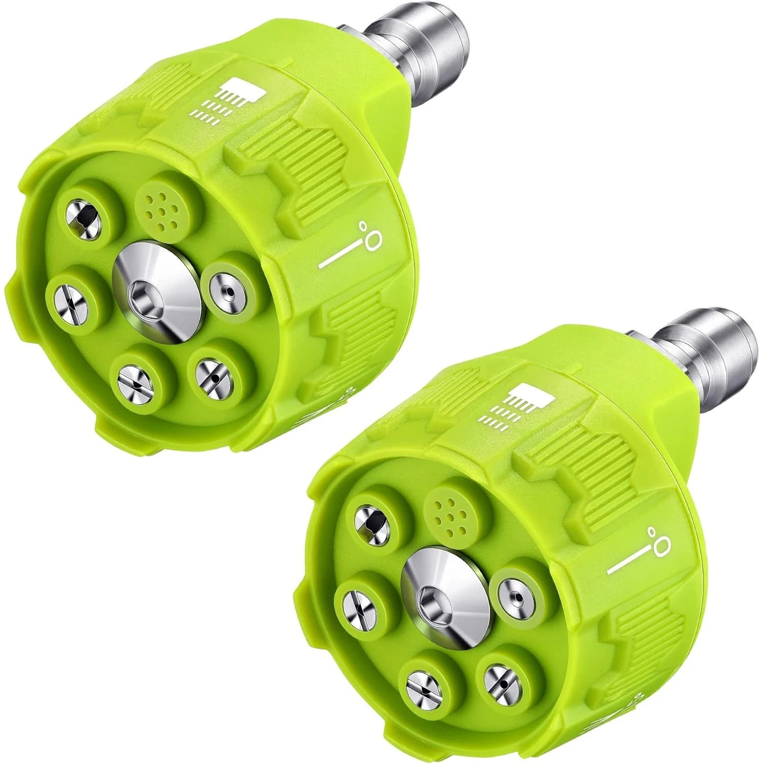 High Pressure Car Wash Nozzle 6 in 1 Multifunctional 14 Inch Design Suitable for 1/4 Inch Pressure Washer Machines