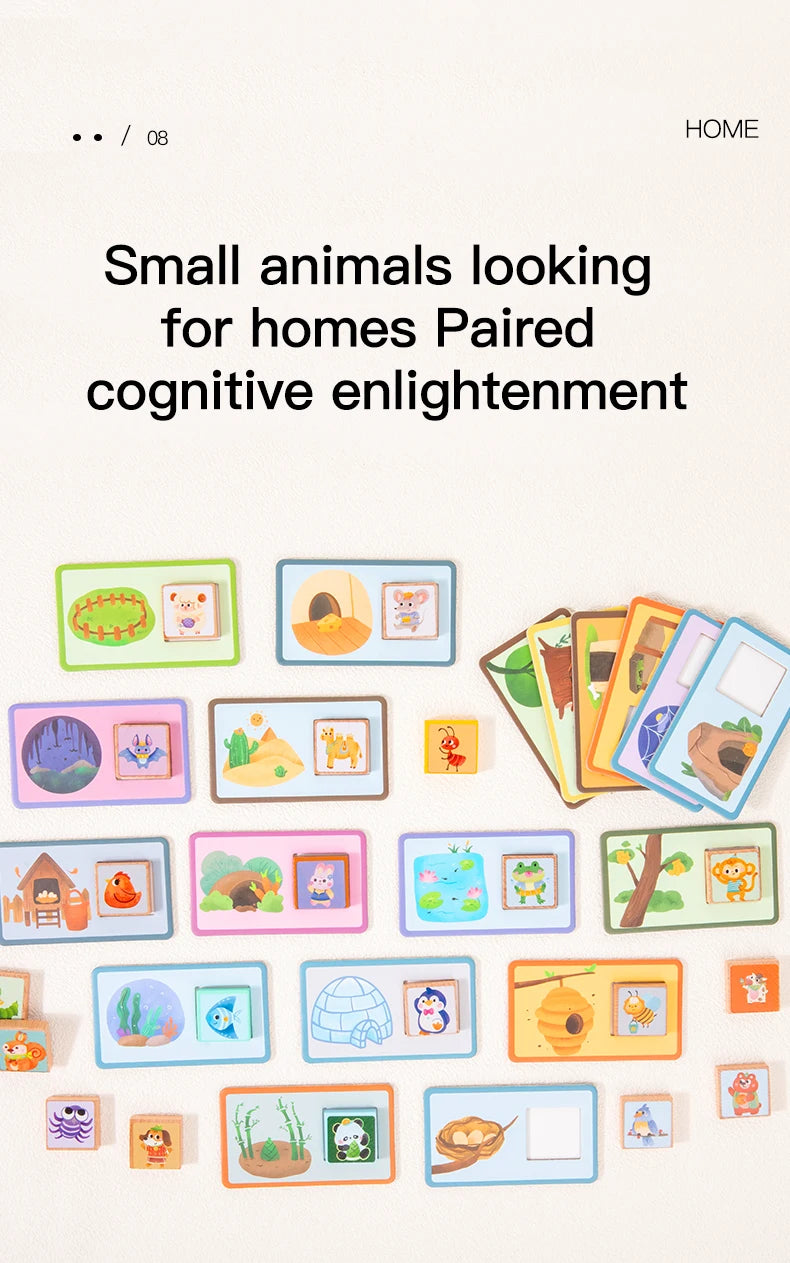 Paired Toys Parent-Child Interactive Teaching Tools Designed To Develop Observation Concentration And Logical Thinking Skills