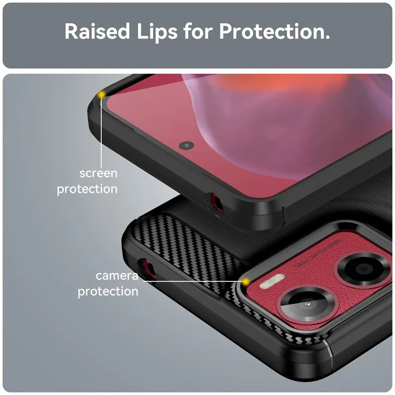 For Motorola Moto G05 Case Motorola Moto G05 Cover Funda Shockproof Brushed TPU Protective Phone Cover Shell Motorola Moto G05