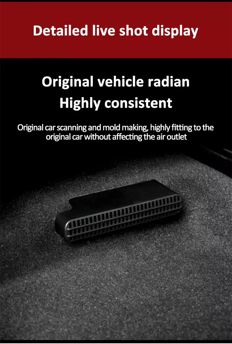For Haval H9 Accessories 2015-2023 2016 2017 2018 2019 Car Air Vent Covers Protector Under Seats Duct Outlet Car Accessories ABS