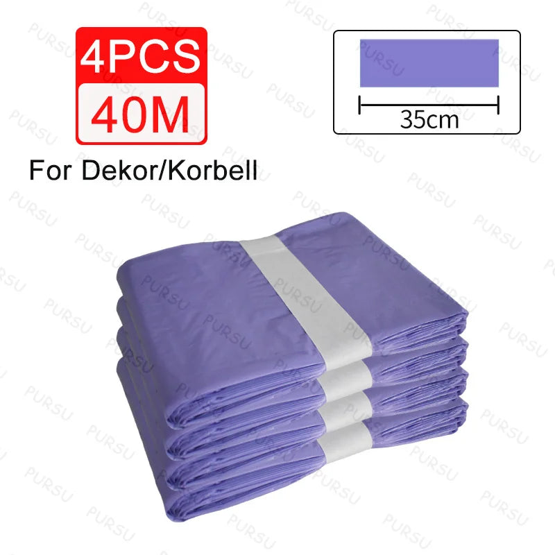 10M Bady Diaper Refill Bags For KORBEL And Dekor Classic Diaper Pails And 16L Trash Bucket Replacement Liners Garbage Bags