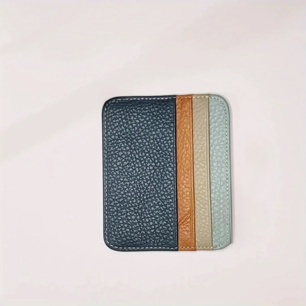 Ultra-thin Credit Card Holder, Wallet, Small Business Card Holder, with 6 Card Slots