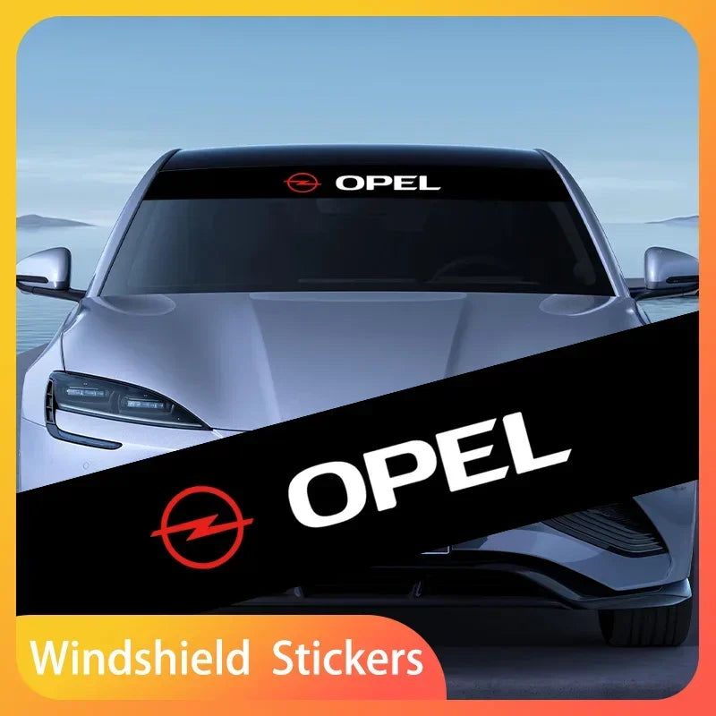 Car Front Rear Windshield Decoration Accessories Stickers For Opel Astra j Insignia Astra g Corsa Zafira b Mokka Vivaro Meriva