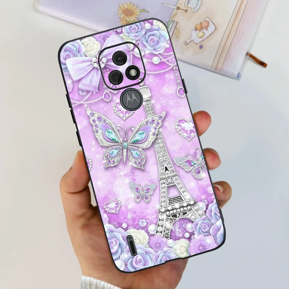 Fashion Phone Case For Motorola Moto E7 / Moto E7 Plus / Moto E7 Power / Moto E7i Power Soft SIlicone TPU Back Cover Bumper