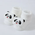 Cute Cartoon Doll Newborn Socks Spring New Baby Soft Solid Prewalker Knitted Sock For Girls Boys Infant Knitting Floor Socks