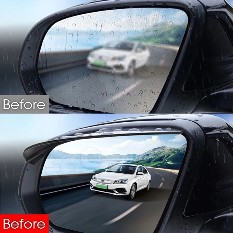 Car Rearview Mirror Eyebrow Rainproof Cover Accessories For Chevrolet Onix Cruze Silverado Impala Equinox Malibu Tahoe Cobalt