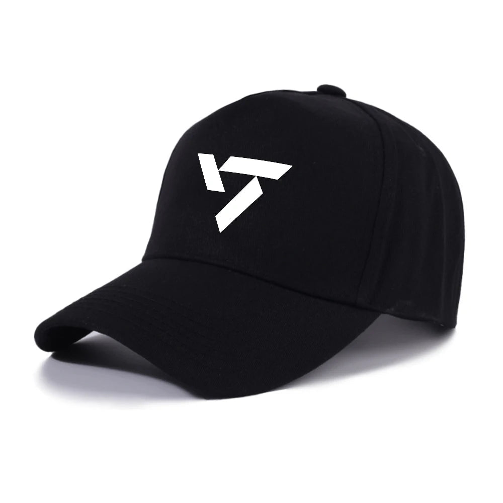 Kpop 17 Athletic Baseball HOSHI X WOOZI 1st Single Album BEAM CARAT Cap Graphic Print Ponytail Hats Gorras Para Hombres