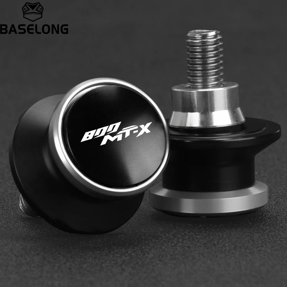 For CF MOTO CFMOTO 800MT-X 800MTX 800 MT-X MTX 800 2024 2025 2026 M10 Motorcycles Aluminum Swingarm Spools Slider Stand Screws