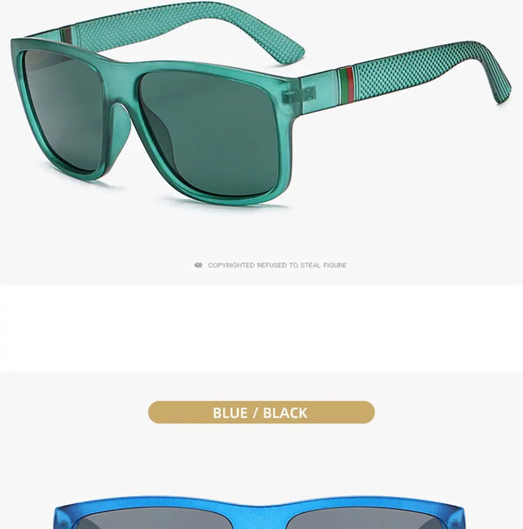 Fashion Polarized Sunglasses Men Square Brand Designer Mens Sunglass For Driving Fishing Glasses lentes de sol de hombres UV400