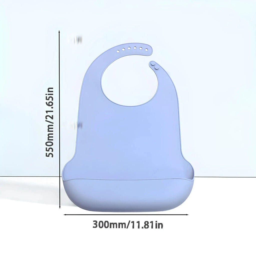 Silicone adult bibs bibs feeding rice bibs silicone bibs soft material easy to wash