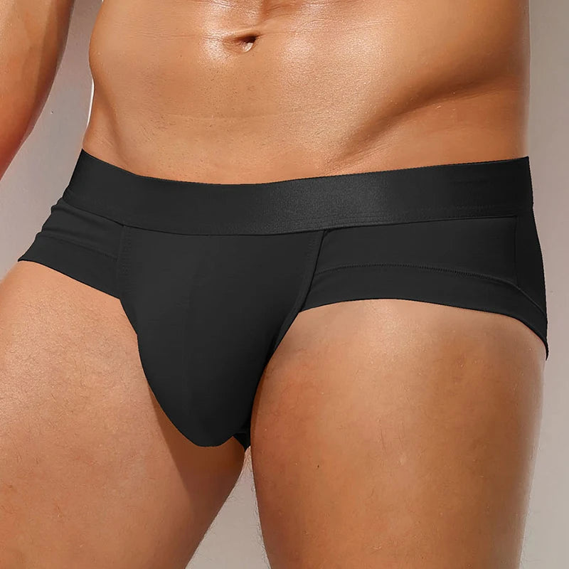Men's Underwear U-Convex Briefs Sexy Breathable Shorts Hombres Soft Panties