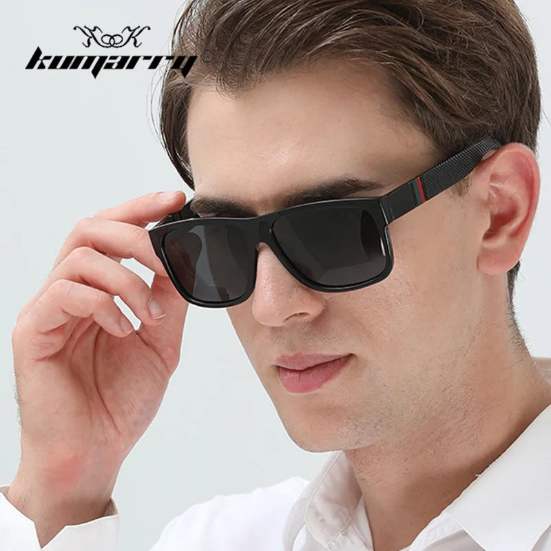 Fashion Polarized Sunglasses Men Square Brand Designer Mens Sunglass For Driving Fishing Glasses lentes de sol de hombres UV400