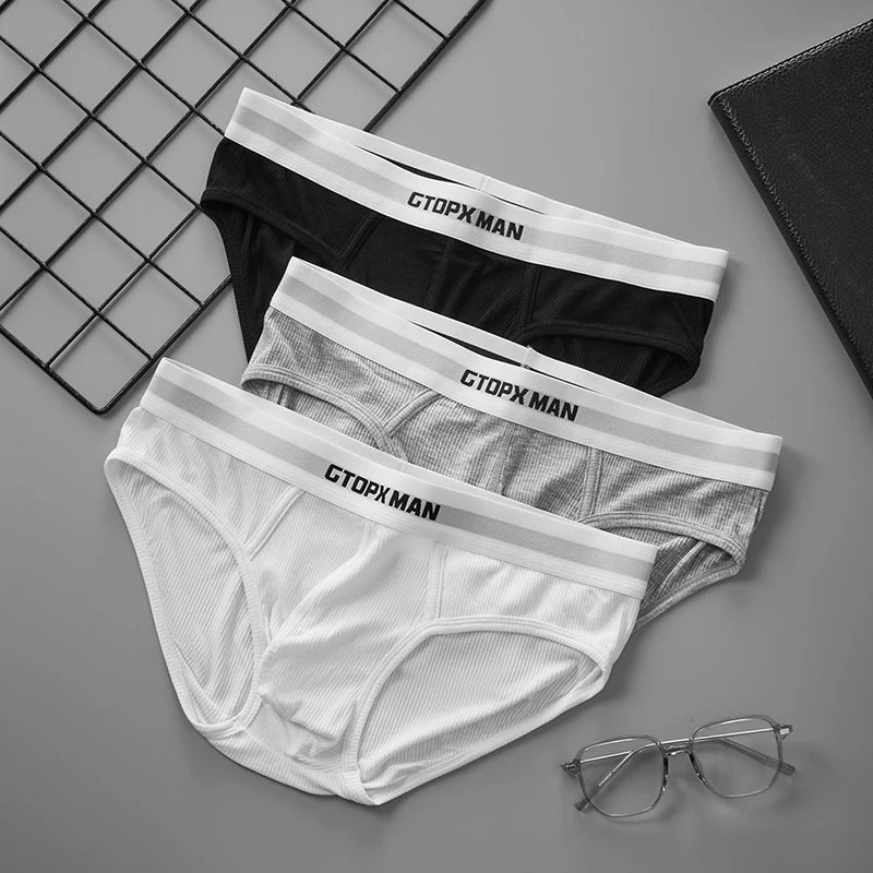 Calzoncillos hombres U convex Low waist gay Boxers mens sexy underwear thin Threaded fabric sport ropa interior hombre GTOPX MAN