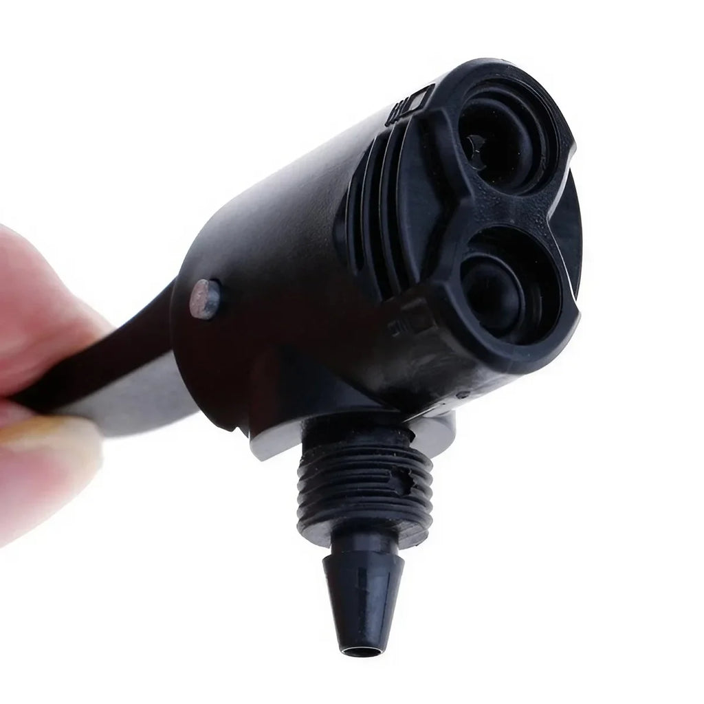 Dual Head Bicycle Track Pump Nozzle Adapter Convertor Universal Air Pump Valve Adaptor for MTB Road Bike BMX Inflation Cycling R