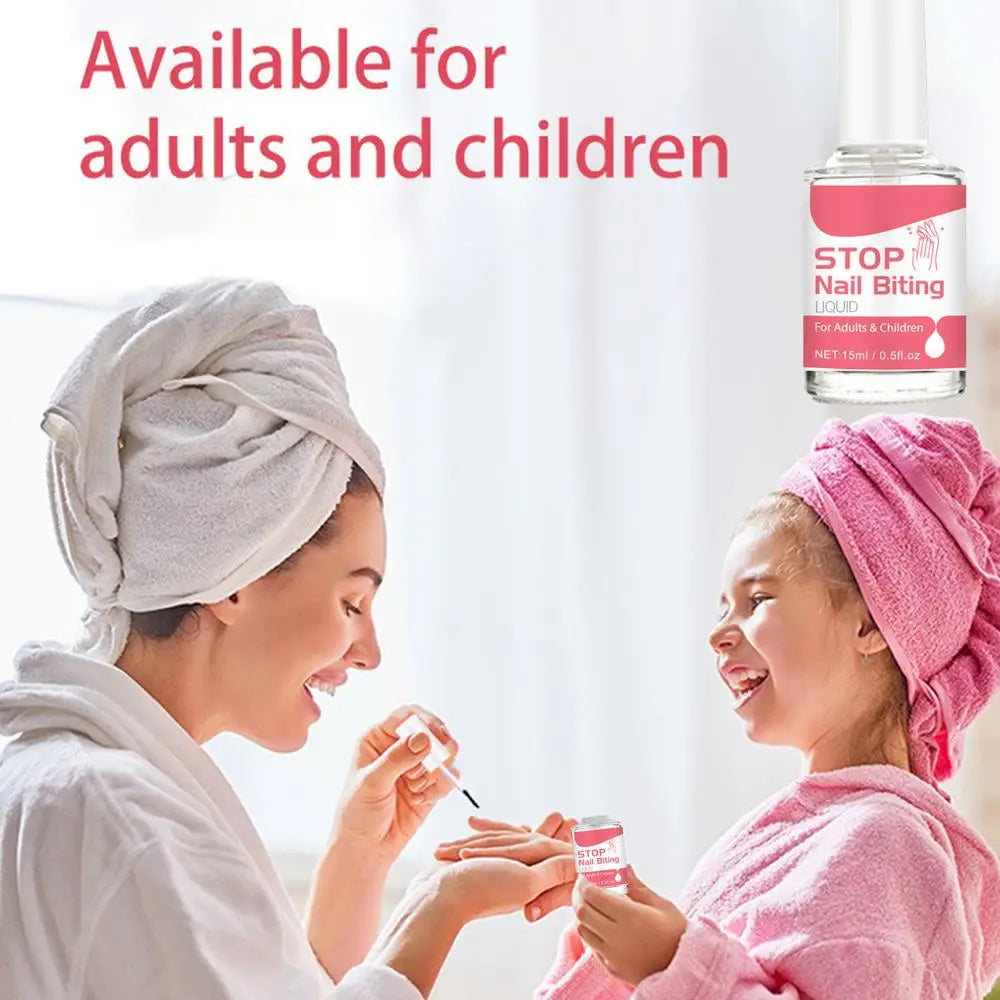 15ml Children Anti-biting Nails Bitter Nail Water No Bite Cuticle Not Nail Polish Biting Care Non-toxic Stop Eating Fingernails