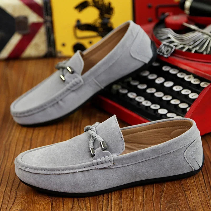 Customizable Men Casual Shoes Fashion Men Shoes Genuine Leather Men Loafers MNX001110