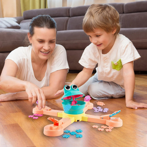 2026 Electric Interactive Frog Toys for Children Party Game Multiplayer Educational Parent-Child Game Kids Birthday Xmas Gifts
