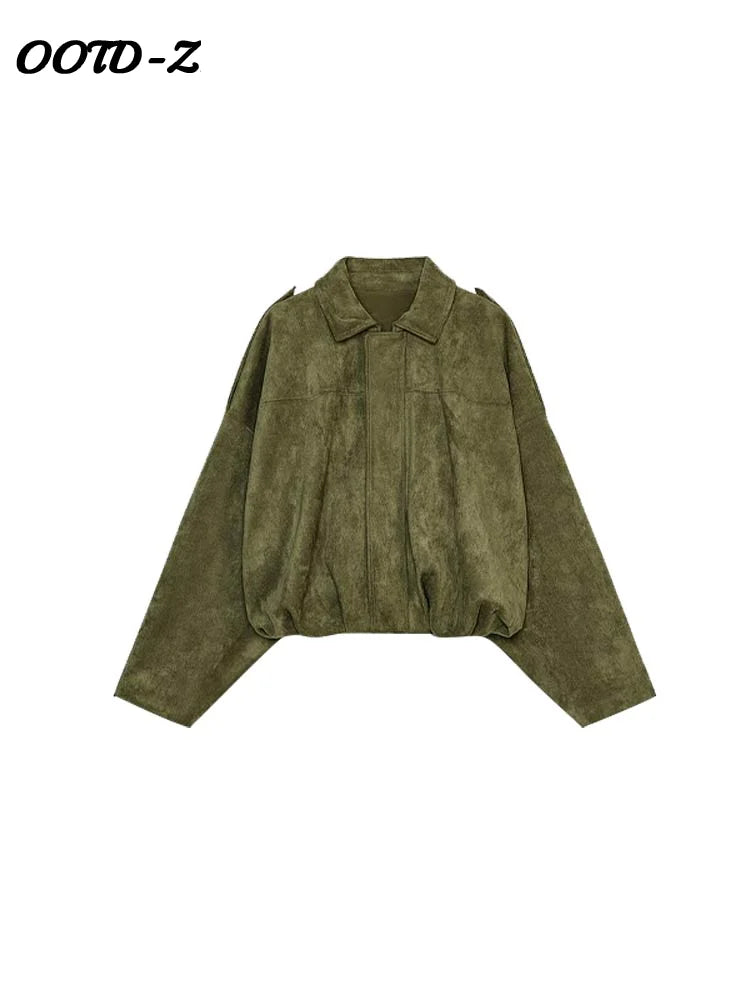 Fashion Coat Short Pant Women Set Casual Loose Lapel  Button Long Sleeve Female Jacket Suit 2025 Autumn High Street Lady Sets