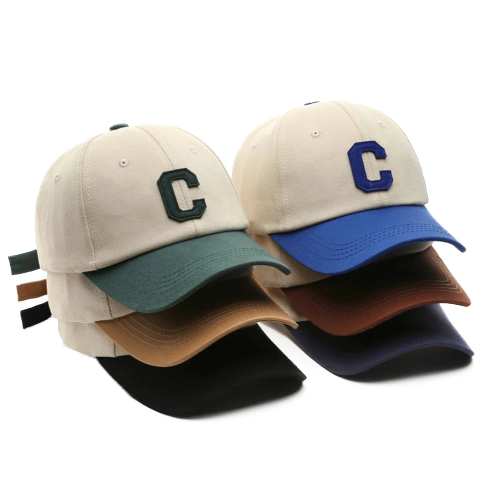 FS Fashion Khaki Baseball Caps For Men Luxury Brand Women Hat Cotton Summer Trucker Hats Street Hip Hop Caps Casquette Femme