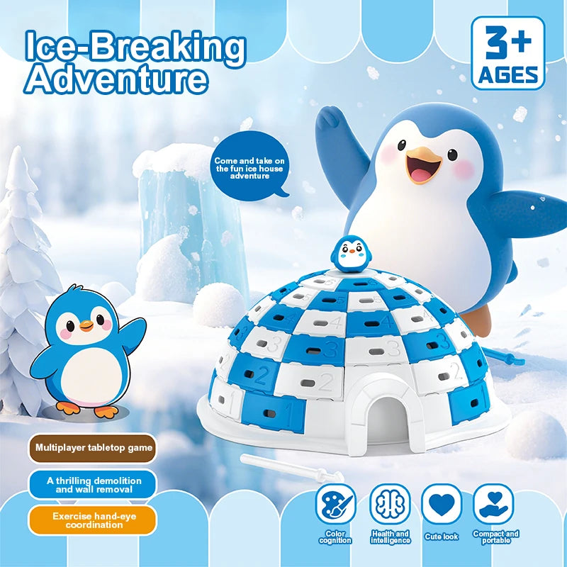 Children's Ice Breaking Challenge Toys Puzzle Hands on Brainstorming Desktop Games Parent Child Interaction Gifts