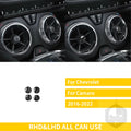 For Chevrolet Camaro 2016 2017 2018 2019 2020 2021 2022 Accessories Car Interior Carbon Fiber Air Outlet Decorative Trim Sticker
