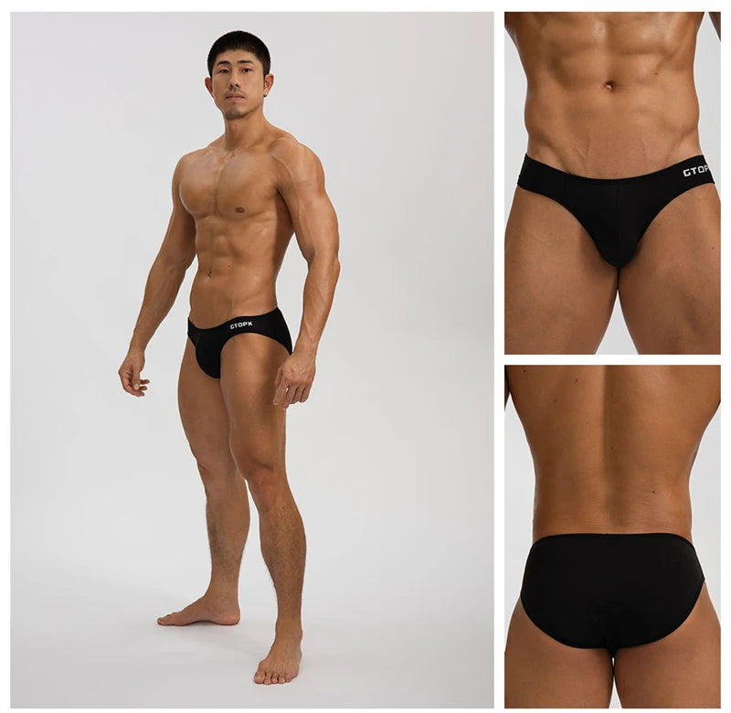 mens sexy underwear hot Low waisted calzoncillos hombres U-shaped pouch sissy gay lenceria sports ropa interior hombre GTOPX MAN