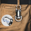 COB LED Keychain Flashlight Multifunctional Pocket Flashlight USB Rechargeable Portable Keychain Torch for Camping Hiking
