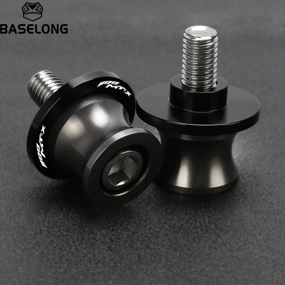 For CF MOTO CFMOTO 800MT-X 800MTX 800 MT-X MTX 800 2024 2025 2026 M10 Motorcycles Aluminum Swingarm Spools Slider Stand Screws