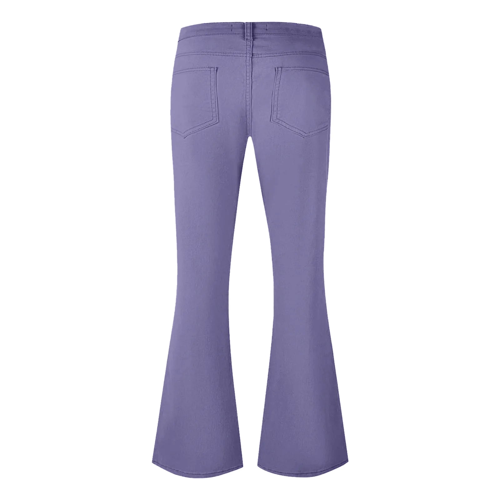 Flare Pants Men Spring Solid Color Daily Simple Classic Trousers Chic Comfortable Hip Hop Mopping Bottoms Disco Flared Pants