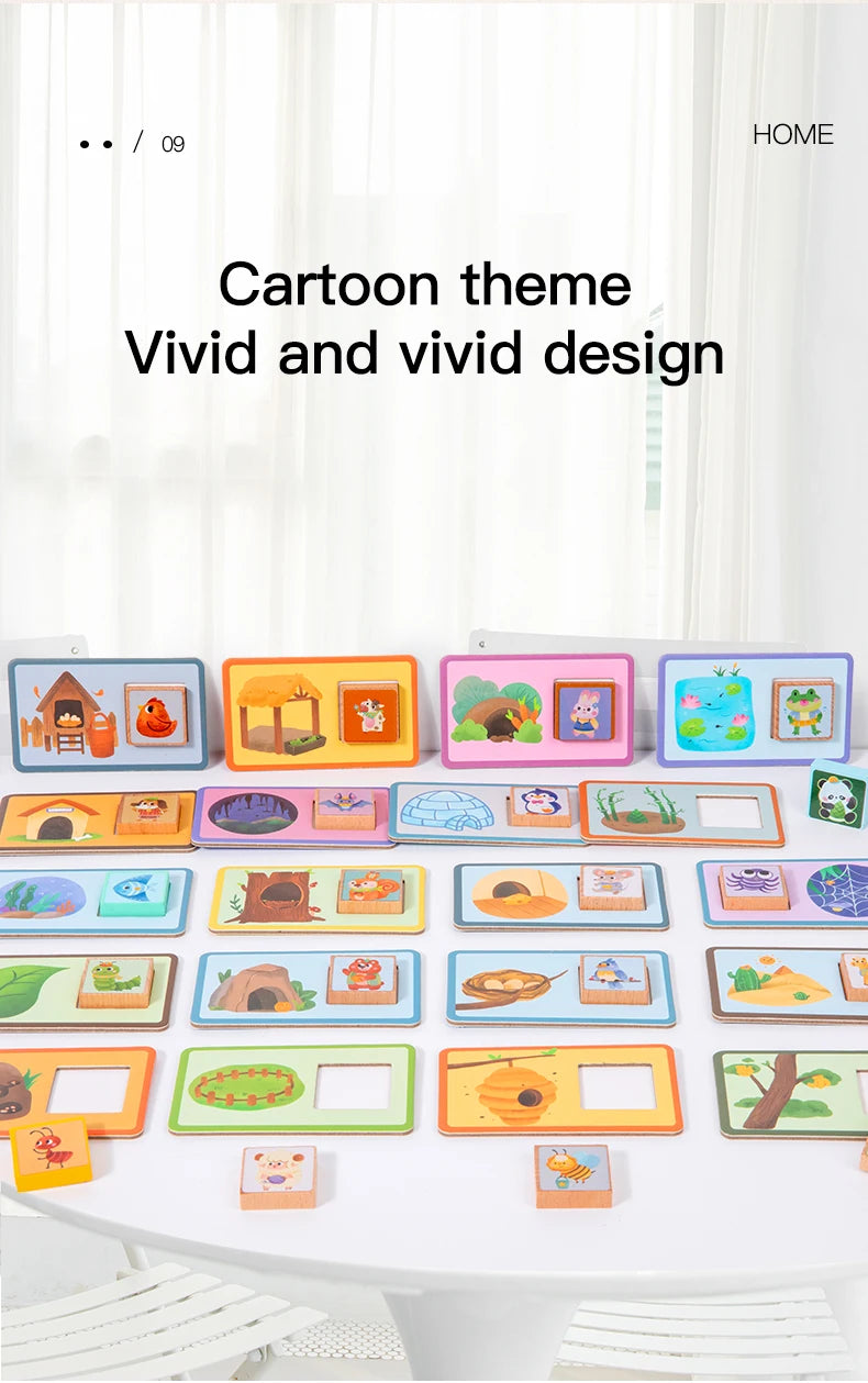 Paired Toys Parent-Child Interactive Teaching Tools Designed To Develop Observation Concentration And Logical Thinking Skills
