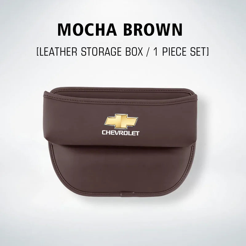 Car Accessories Seat Gap Organizer Box Leak-proof Storage Bag For Chevrolet Z71 Aveo Impala Lacetti Malibu Sail SS Cruze Sonic
