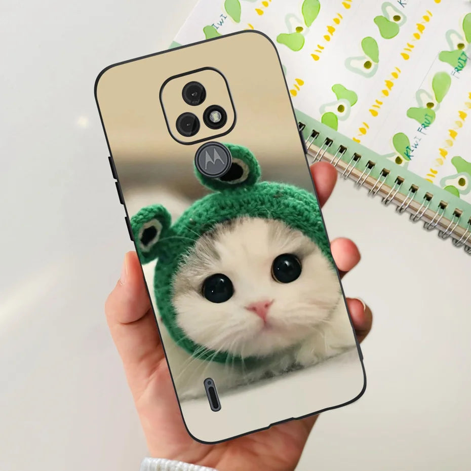 Fashion Phone Case For Motorola Moto E7 / Moto E7 Plus / Moto E7 Power / Moto E7i Power Soft SIlicone TPU Back Cover Bumper