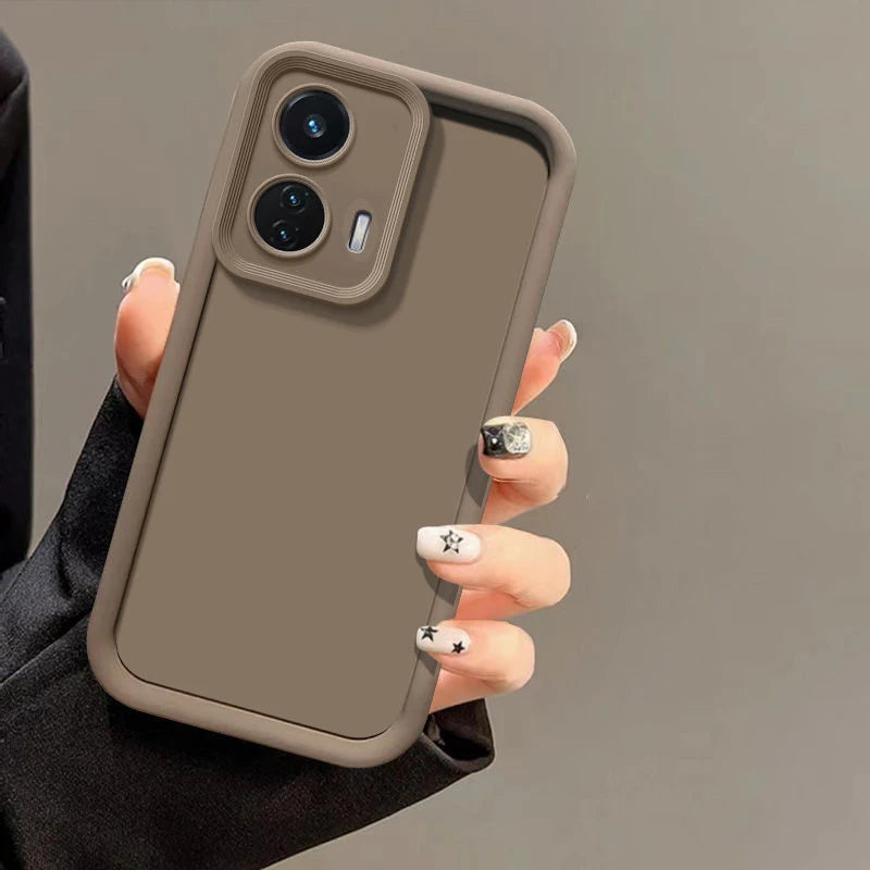 For Motorola Moto G35 Case Motorola Moto G35 5G Phone Case Motorola Moto G35 Fall prevention Luxury Candy Matte Soft Cover