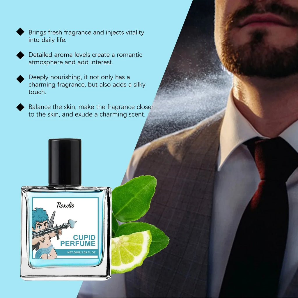 50ml Cologne Perfume Pheromone Cologne for Men Long Lasting Enhances Intimacy Man Perfume Hombre Perfume Attract Women