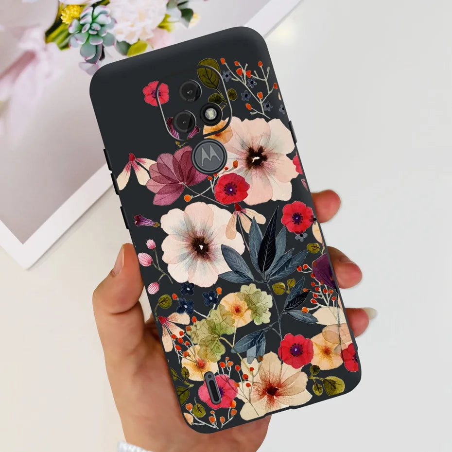 Fashion Phone Case For Motorola Moto E7 / Moto E7 Plus / Moto E7 Power / Moto E7i Power Soft SIlicone TPU Back Cover Bumper