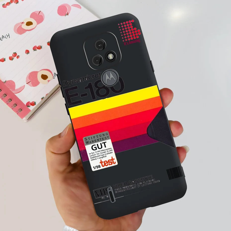 Fashion Phone Case For Motorola Moto E7 / Moto E7 Plus / Moto E7 Power / Moto E7i Power Soft SIlicone TPU Back Cover Bumper