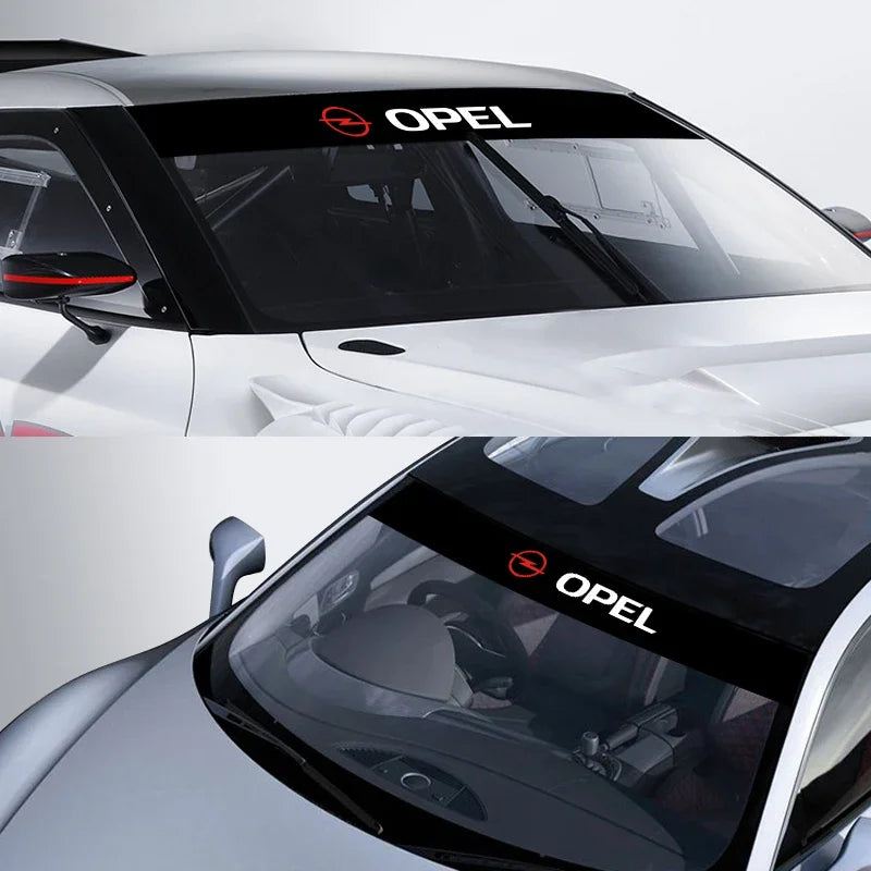 Car Front Rear Windshield Decoration Accessories Stickers For Opel Astra j Insignia Astra g Corsa Zafira b Mokka Vivaro Meriva