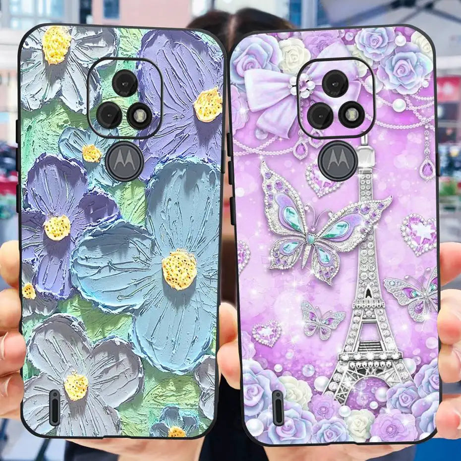 Fashion Phone Case For Motorola Moto E7 / Moto E7 Plus / Moto E7 Power / Moto E7i Power Soft SIlicone TPU Back Cover Bumper