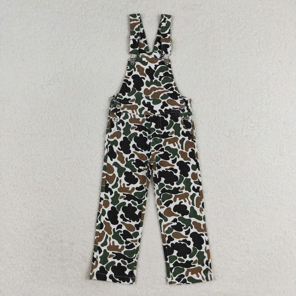 Wholesale Baby Girls Fall Winter Denim Blue Overalls Bell Bottom Kid Children Toddler Flared Button Double Lace Pants Jeans