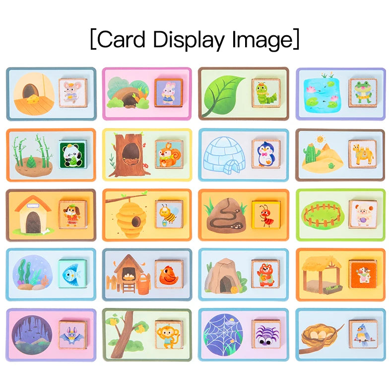 Paired Toys Parent-Child Interactive Teaching Tools Designed To Develop Observation Concentration And Logical Thinking Skills