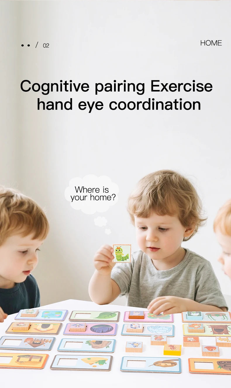 Paired Toys Parent-Child Interactive Teaching Tools Designed To Develop Observation Concentration And Logical Thinking Skills