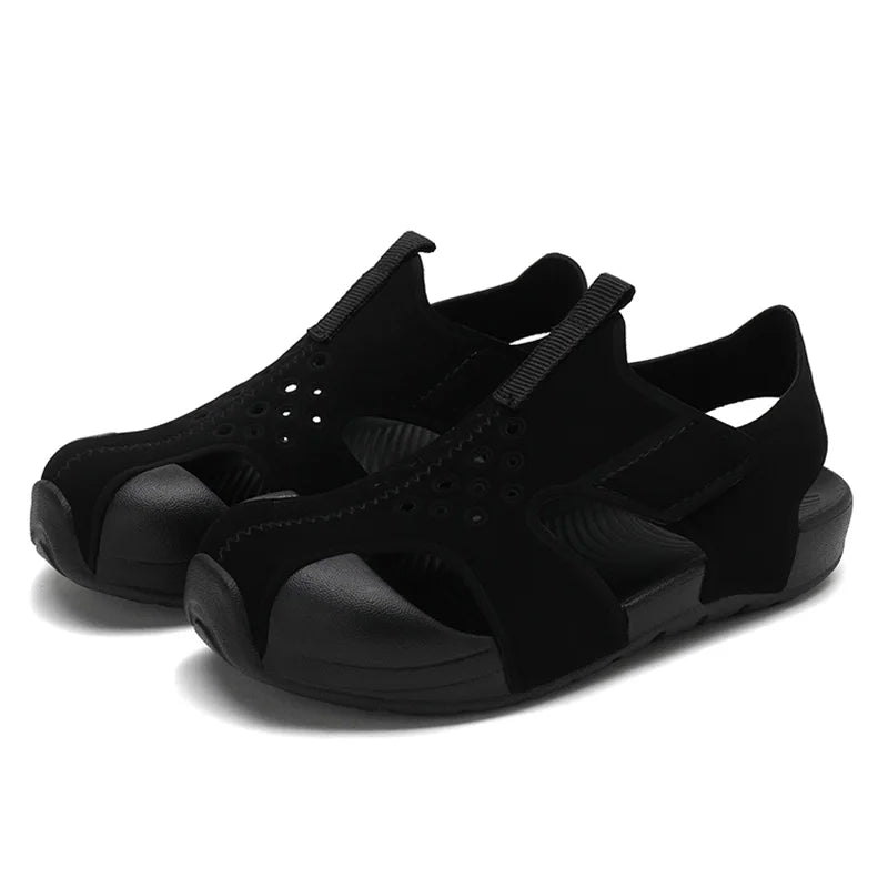 Classic Baby Boys Sandals Summer Kids Girls Beach Sandals Breathable Candy Color Sport Sandals for Toddler Baby Shoes Size 22-33