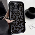 Leopard Print Pattern Phone Case for IPhone 11 12 13 14 15 Pro Max X XR XS Max 7 8 Plus SE2 Shockproof Silicone Soft Back Cover