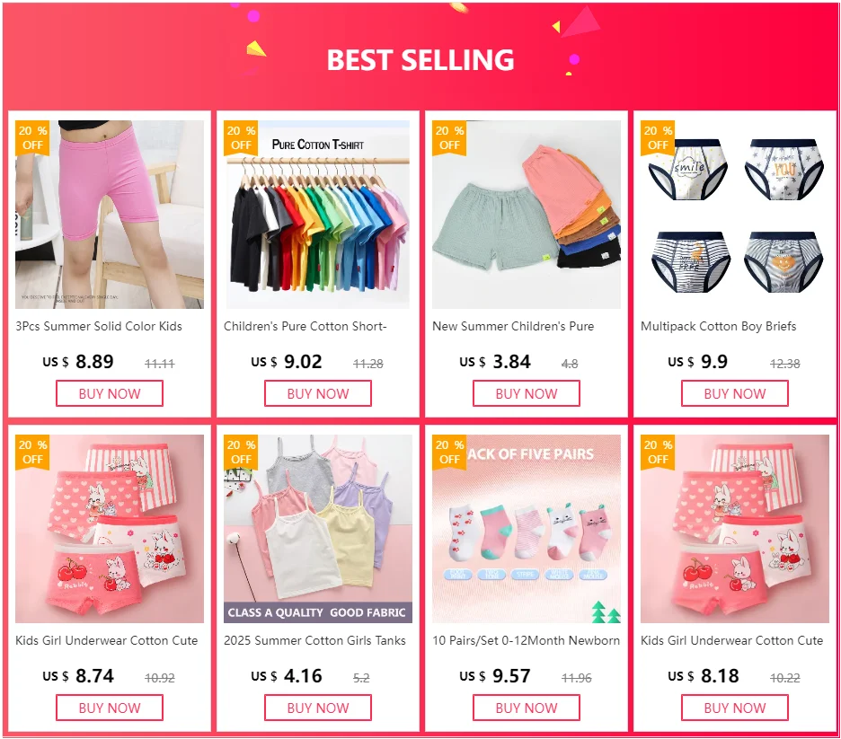 2Pcs Summer Solid Color Kids Leggings Girls Safety Shorts Cotton Leggings Girls' Beach Shorts Are Suitable For Children Age 2-13