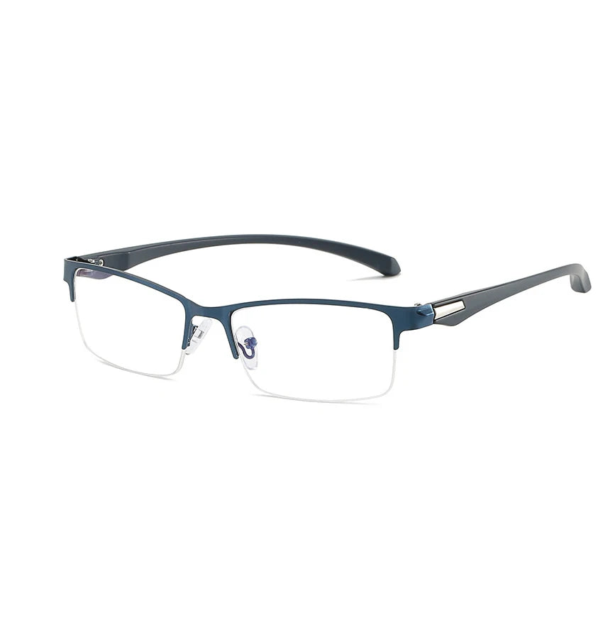 IENJOY Half-frame Reading Glasses Gafas de lectura para hombres High Quality Business Glasses Presbyopic Eyeglasses 1.0 2.0 3.0