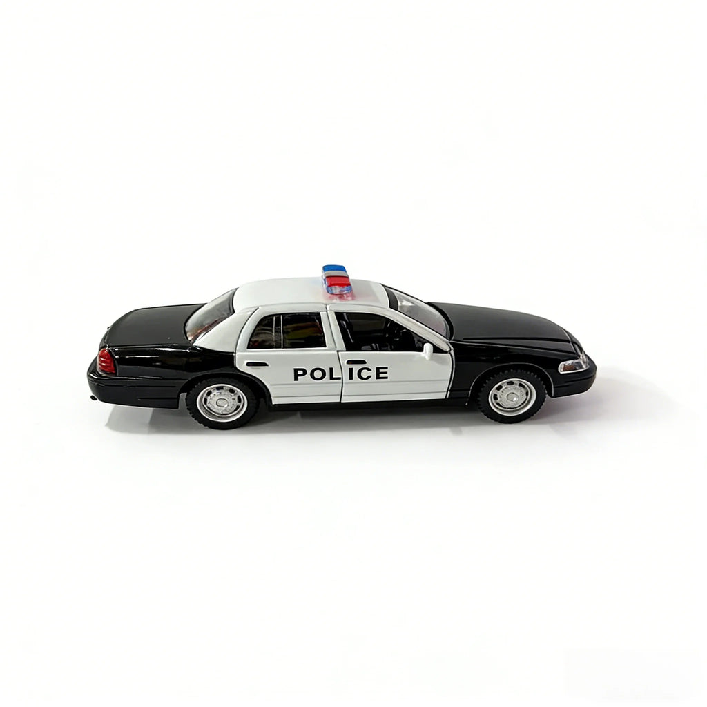 Interactive Police Car Model Toy with Sound And Light Effects for Kids